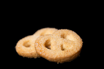 butter cookies isolated