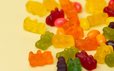 jelly fruit candies bears