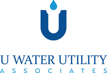 U Water Utility Vector Logo Mock Up U Letter Logo 