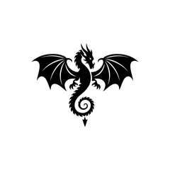 black vector illustration of a tattoo. icon  photo image wallpaper tattoo.