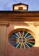 detail of a church