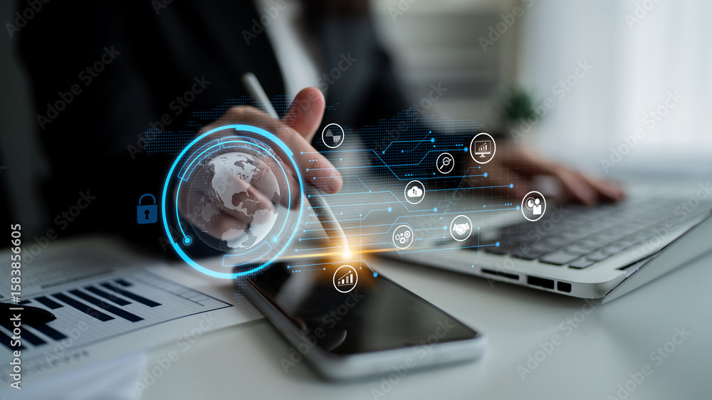 Poster big data and analytics support real-time insights, predictive modeling, and data-driven decisions fo