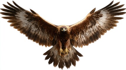 Obraz premium Golden eagle in flight