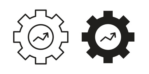 Trendy icon vector illustration on a transparent background.