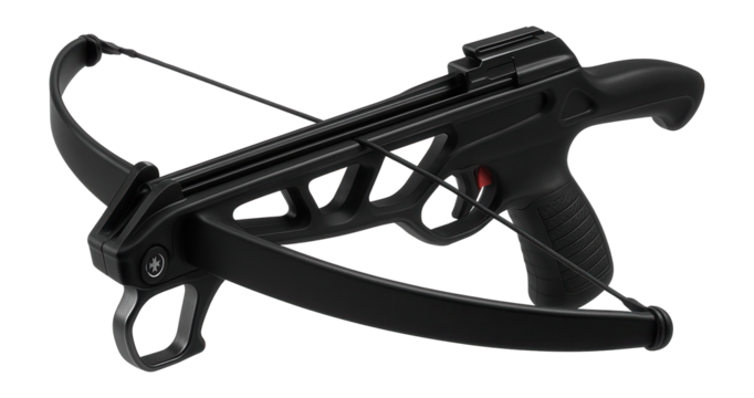 Youth crossbow with a lightweight frame and safety features for beginners