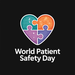 Obraz premium World Patient Safety Day – Promoting Global Health and Safer Medical Practices.