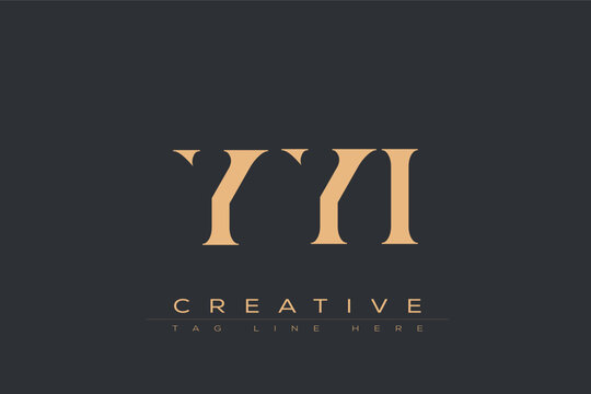 YYI abstract letter logo design. This logo is designed by three abstract letters.