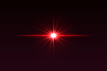 Intense central glow with symmetrical rays and soft edges. Bright light flash for lens effects or glowing transitions.