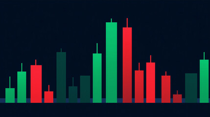 Market trend analysis graph financial sector infographic digital environment aesthetic viewpoint data insights