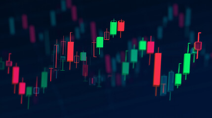 Analyzing market trends with graphs financial data visualization in digital trading environments