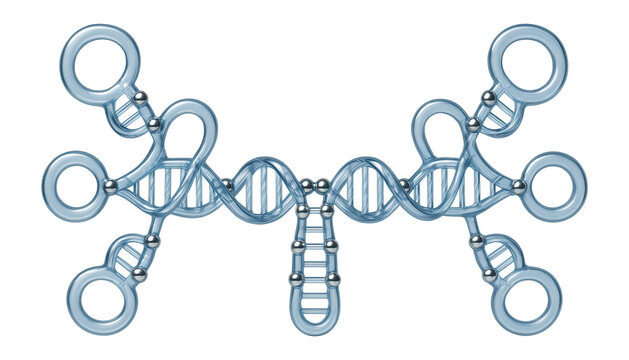 Viroid RNA exhibiting symmetrical loops and stem regions