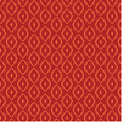 Decorative Floral Seamless Pattern Vector