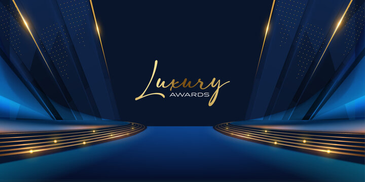 Modern Luxury Award Background. Premium Looking Graphic Template. Royal Look and Feel Banner. Elegant Anniversary Artwork. Elite Event Backdrop. Grand Celebration Invitation Card.