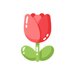 Tulip – Jelly Candy Vector Icon from Set03