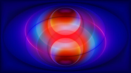 Bright rainbow background. 3D soft gradient phone wallpaper