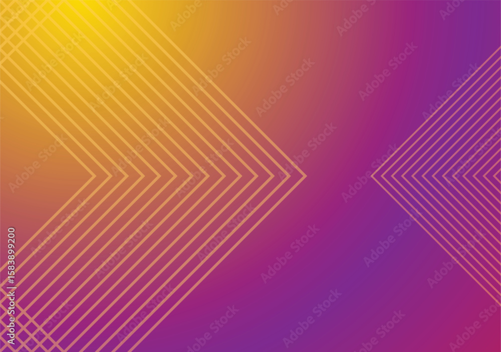 Poster abstract various shapes lines shapes concept design background. abstract colorful diagonal lines bac