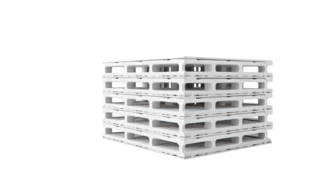 A modern, multi-story parking garage structure with open sides and several levels designed for vehicle storage.