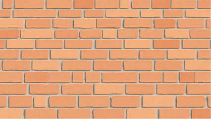 Brick wall background. Seamless Brick wall pattern. Brick wall texture. Vector illustration.