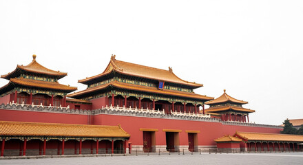 Obraz premium forbidden city beijing china