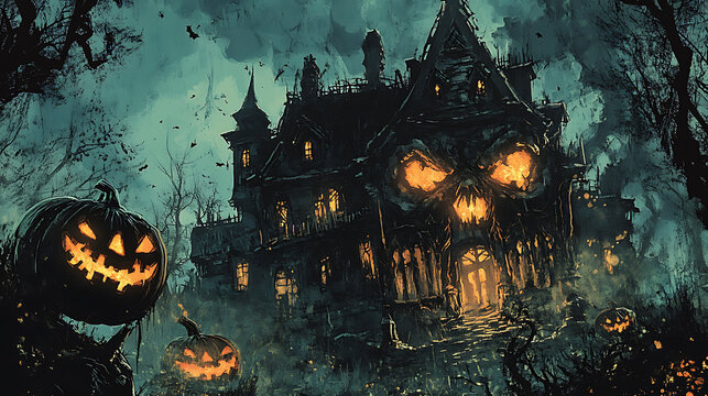 Halloween is a spooky, mysterious, and thrilling holiday filled with eerie excitement and supernatural charm. It’s a night of costumes, candy, and creepy fun where haunted houses, carved pumpkins, and