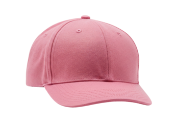 Isolated Pink Baseball Cap