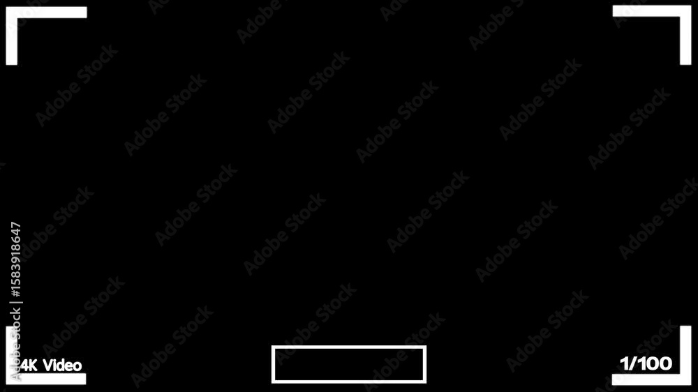 Aufkleber subscribe button animation on camera frame, video frame on subscribe animation.
