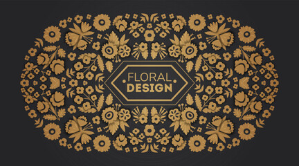 Vintage abstract backgrounds, save the date floral invitations, Wildflowers frames. Flower gold greeting card with paper cut blooming flowers design templates for wedding products. Use for package