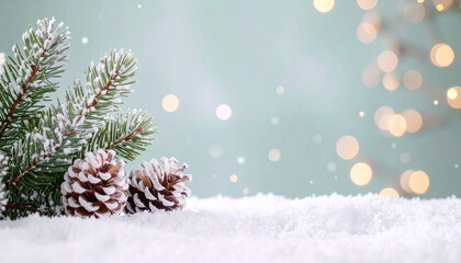 Festlicher Hintergrund Weihnachten Pastellfarben und Bokeh

