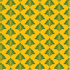 Decorative Floral Seamless Pattern Vector