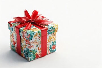 Fototapeta premium beautiful christmast presents for festive holidays wallpaper background