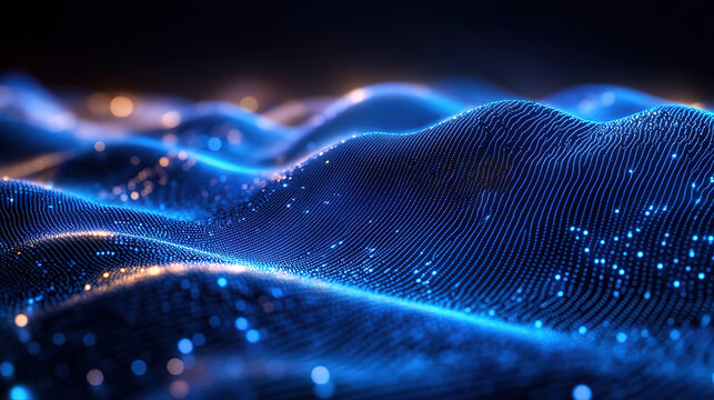 Abstract Sound Wave Spectrum with "Crono" Text, Indigo Gradient Minimalist Background Featuring Vertical Intensity Bars and Abstract Music Lettering.