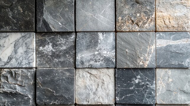 Soapstone texture stone specimen tiles top down view natural variations smooth textured finish surface material patterns