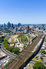 Fototapeta premium downtown Manchester Skyline