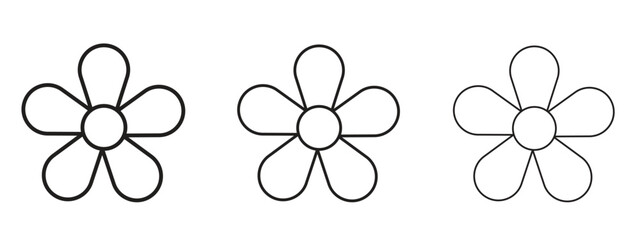 Obraz premium Hypericum icon for Website or Apps Elements, Logo. Pixel vector graphics