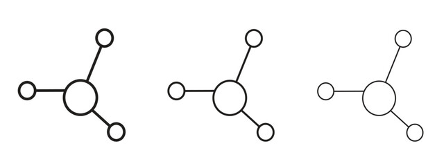 Decentralized icon for Website or Apps Elements, Logo. Pixel vector graphics