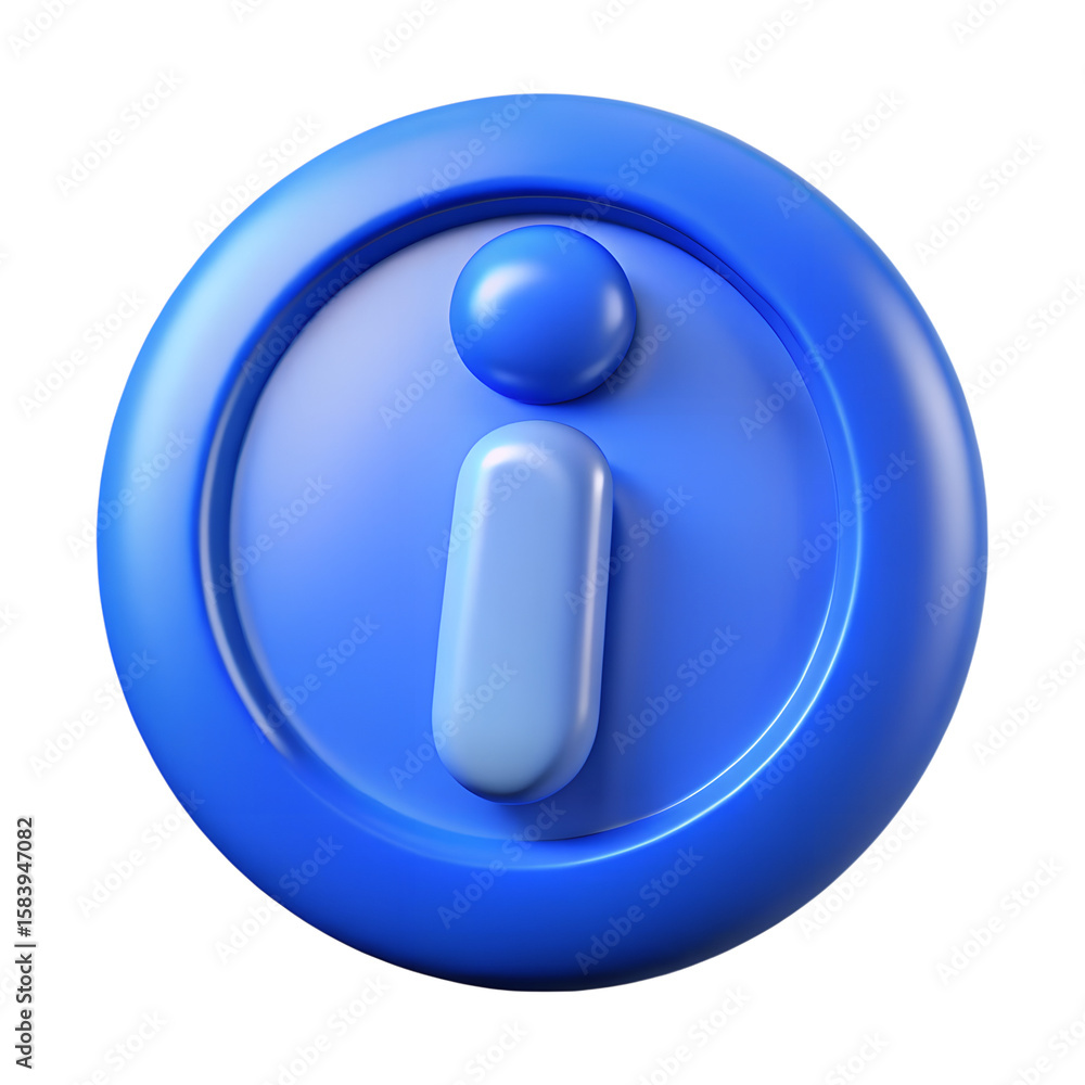 Poster a close up of a blue coin with a white number one on it isolated against a black background render o