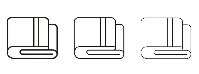 blanket icon for Website or Apps Elements, Logo. Pixel vector graphics