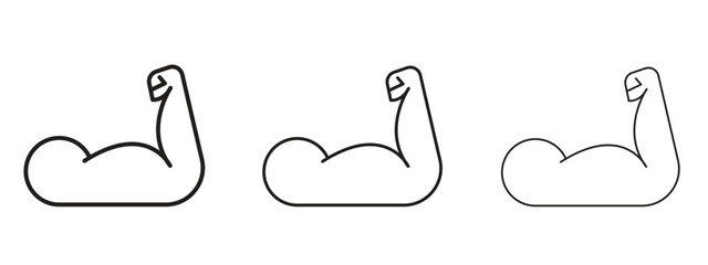 Arm icon for Website or Apps Elements, Logo. Pixel vector graphics