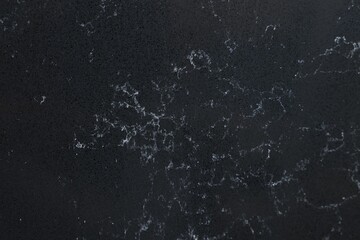 Obraz premium Texture of black marble surface as background, top view