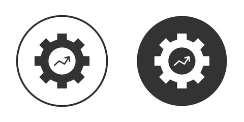 Trendy icon simple solid style concept. Clipart vectors