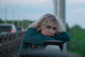 Sad woman