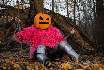 Sad scarecrow