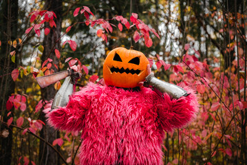 Pumpkin knight
