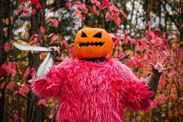 Pumpkin knight