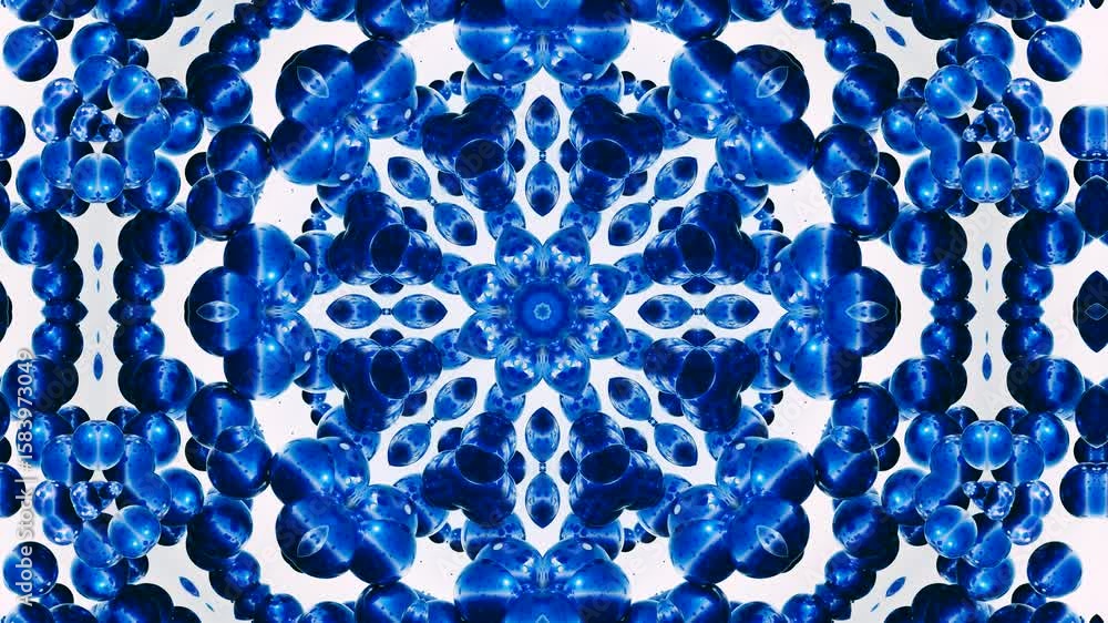 Poster mesmerizing ornamental patterns: a kaleidoscope of 3d mandala geometry with hypnotic symmetry and ab