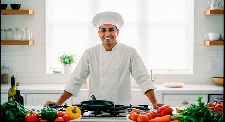 Chef in a kitchen