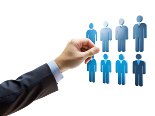 business people holding hands in business isolated on white background. PNG Transparent file type with high definition quality And vibrant color grading Available.