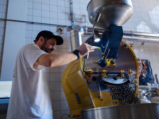 Professional Coffee Roaster With Equipment