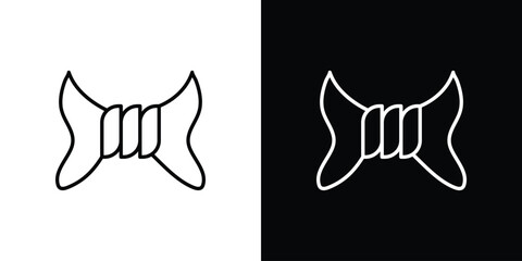 Squeeze icon simple vector pictogram. black and white icon concept
