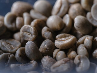 Medium Roasted Coffee Beans Detail